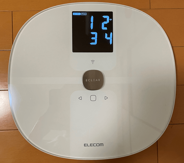 Elecomの体重計②